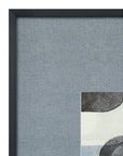 Urban Bound II Framed Print - Dark Gray