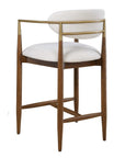 Moxie - Counter Stool - Walnut / White