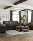 Monroe - Leather Loveseat