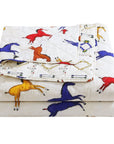 Wild Horses - King Reversible Quilt Set Set of 3 - Multi Color