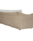 Sunset - Wicker Outdoor Sofa - Oatmeal / Oyster White
