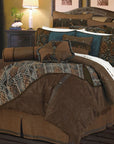Del Rio - Twin Comforter Set Set of 4 - Brown