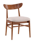 Johnson - Side Chair - Light Brown / Beige