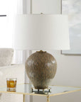Rya - Ceramic Table Lamp - Brown