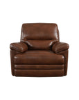 David - Power Gliding Recliner With Power Headrest & Lumbar - Pecan