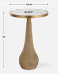 Terra - Brass Accent Table