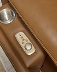 Ziggy - Power Reclining Sofa With Power Headrest, Lumbar, Heat & Massage