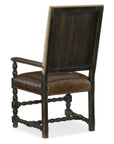 Hill Country - Comfort Upholstered Arm Chair Set of 2 - Light Brown / Dark Brown