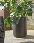 Volcan - Outdoor Planters (Set of 2) - Matte Bronze