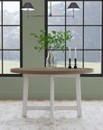 Melody - Round Dining Table - White