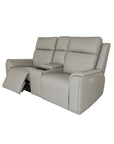 Vernon - Power Reclining Loveseat With Console, Power Headrests, Lumbar, Heat & Massage