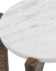 Vivi - Marble Drink Table - Bronze