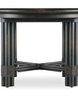 Retreat - Pole Rattan Round Dining Table With 1-20in Leaf