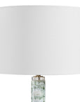 Jameis - Marbled Table Lamp - Green / White