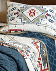 Spirit Valley - Full/Queen Quilt Set Set of 3 - Teal