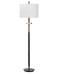 Maud - Floor Lamp - Aged Black