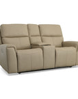 Jarvis - Power Reclining Loveseat With Console & Power Headrests