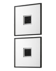 Origins - Shadow Boxes (Set of 2) - Black / White