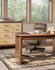 Melange - Romano Writing Desk - Light Brown