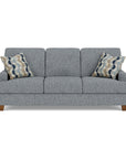Moxy - Fabric Sofa, T-Shaped Seat Cushion, Straight Track Arms