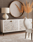 Astrid - Server - White Wash / Bone