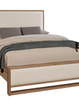 Lodge & Loft - Upholstered Bed - Ivory Cream