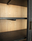 Balmoral - Single Display Cabinet - Black
