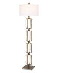 Link - Brushed Gold Floor Lamp