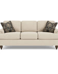 Moxy - Fabric Sofa, T-Shaped Seat Cushion, Rolled Arms