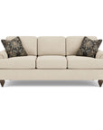 Moxy - Fabric Sofa, T-Shaped Seat Cushion, Rolled Arms
