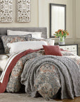 Carmen Kilim - Queen Duvet Cover Set Set of 3 - Taupe