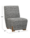 Jasper - Accent Chair - Exquisite Zebra