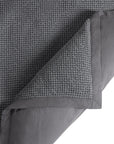 Stonewashed Cotton Waffle Weave - King Duvet Cover Set (Set of 3) - Slate