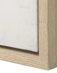Chasing Blue - Coastal Canvas Art - Blue / Brown / Gray / White