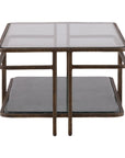 Buckroe - Coffee Table - Dark Brown / Black