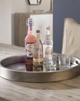 Bechet - Round Tray - Silver