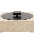 Natural Luxe - Travertine Box - Beige
