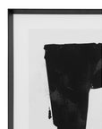Triple Block Print I Framed Art - Black