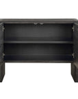 Bierk - 2 Door Cabinet - Dark Stain