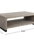 Bosk - White Washed Coffee Table
