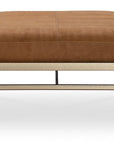 Melange - Tobin Cocktail Ottoman - Brown