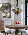 Vitalia - 3 Light Pendant - Oil Rubbed Bronze