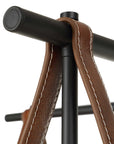 Reins - Accent Straps 4 Light Chandelier - Black