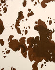 Elsa Cowhide - Queen 200TC Cotton Cowhide Sheet Set Set of 4 - Chocolate