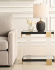 Bendena - Modern Side Table - Black