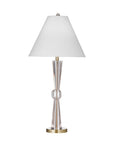 Devon - Table Lamp - Clear / Brushed Gold