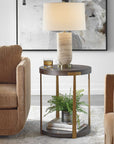 Palisade - Round Wood Side Table