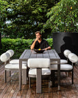 Bolster Back - Outdoor Dining Chair