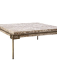 Nala - Coffee Table - Beige / Gold