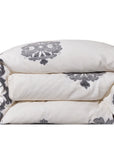 Madison - King Linen Duvet Cover - Gray